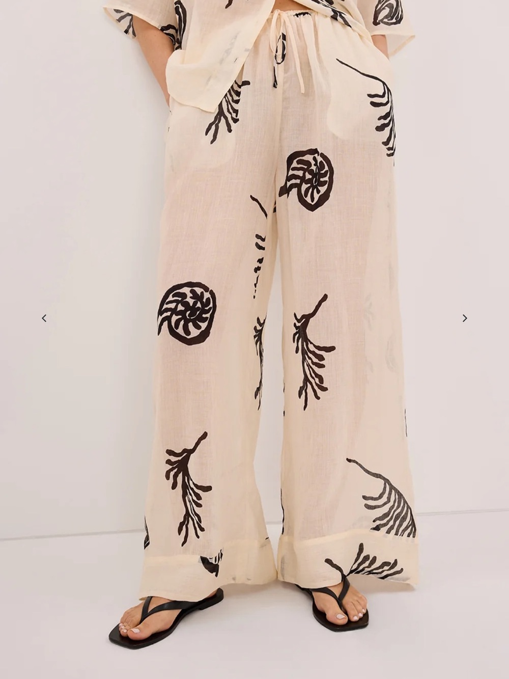 Dissh Positano Sandstone Ramie Pant